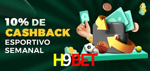 10% de bônus de cashback na H9BET